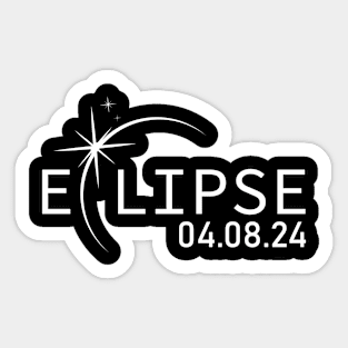 total solar eclips Sticker